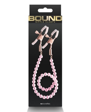 Bound DC1 Nipple Clamps – Pink by Bound product image