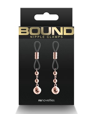 Bound D1 Nipple Clamps – Rose Gold by Bound product image
