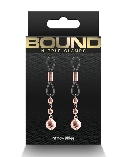 Bound D1 Nipple Clamps – Rose Gold by Bound product image