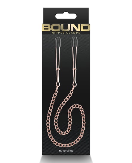 Bound DC3 Nipple Clamps – Rose Gold by Bound product image