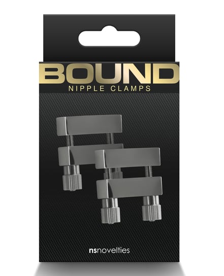 Bound V1 Nipple Clamps – Gunmetal by Bound product image