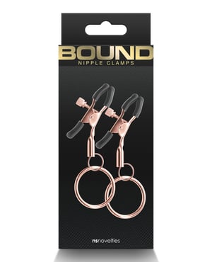 Bound C2 Nipple Clamps – Rose Gold by Bound product image