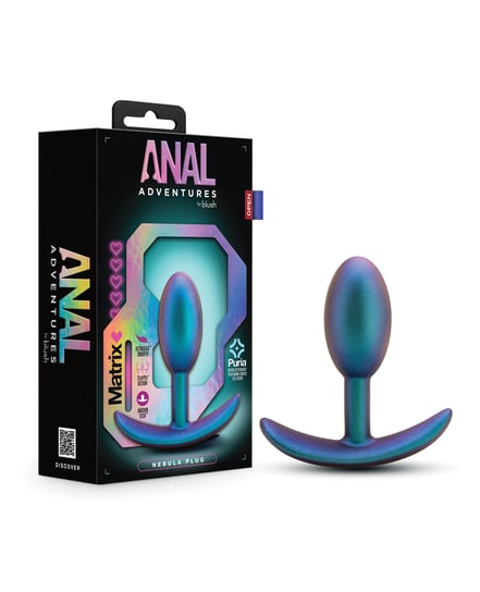 Blush Anal Adventures Matrix Nebula Plug – Turquoise by Anal Adventures product image
