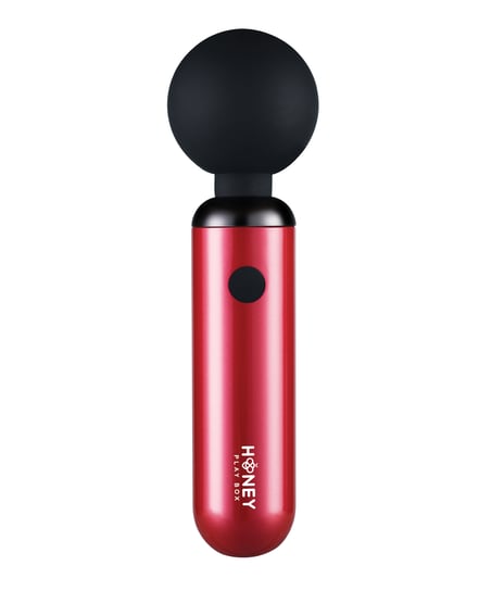 Pomi Wand Clit Tease Vibrating Wand – Deep Rose by Honey Play Box product image