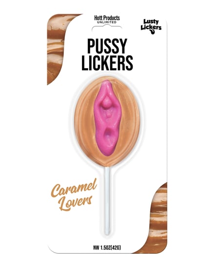 Lusty Lickers Pussy Pop – Caramel Lovers by Hott Products product image