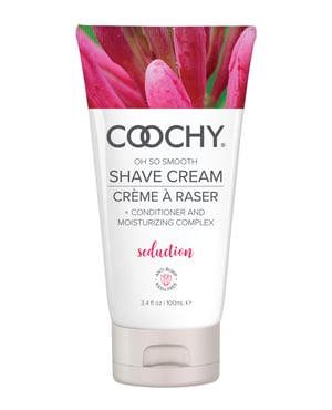 COOCHY Seduction Shave Cream – 3.4 oz Honeysuckle/Citrus by Coochy product image