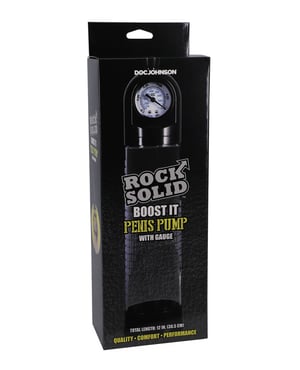 Rock Solid Boost It Penis Pump w/Gauge by Rock Solid product image