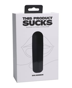 This Product Sucks Lipstick Suction Toy – Black by This Product Sucks product image