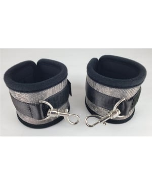 Spartacus Wrist Restraints – Neoprene Silver by Spartacus product image