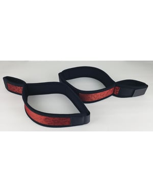 Spartacus Wrist to Thigh Cuffs – Neoprene Red by Spartacus product image