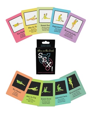 Glow in the Dark Sex! Card Game by Kheper product image