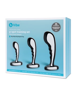 Stainless Steel P-Spot Training Set by b-vibe product image