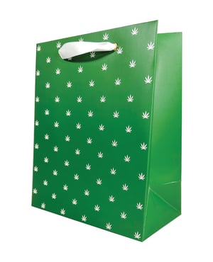 Polka Pot Gift Bag – Green/White by Kush Kards product image