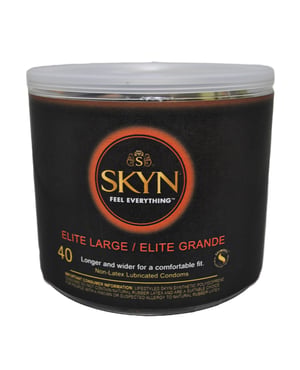 Lifestyles SKYN Elite Large Condoms – Bowl of 40 by Lifestyles product image