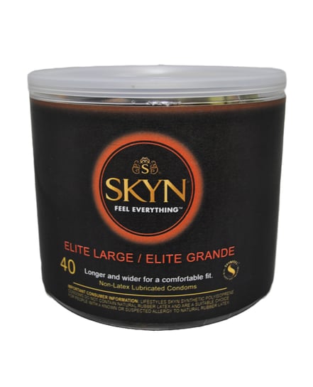 Lifestyles SKYN Elite Large Condoms – Bowl of 40 by Lifestyles product image