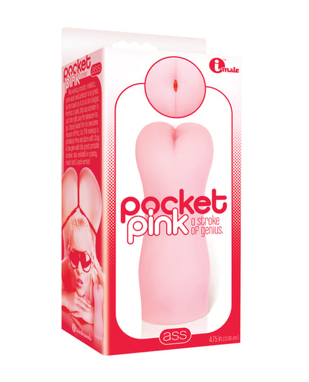 The 9’s Pocket Pink Mini Ass Masturbator by The 9s product image