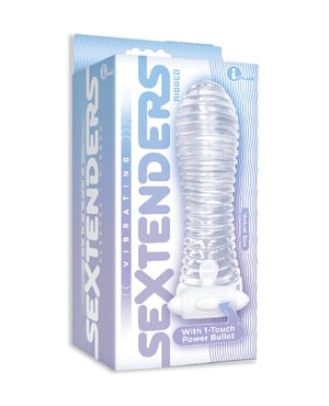 The 9’s Vibrating Sextenders Ribbed Sleeve by The 9s product image