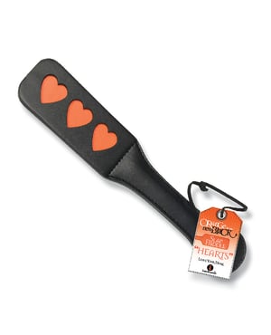 The 9’s Orange is the New Black Slap Paddle – Hearts by The 9s product image