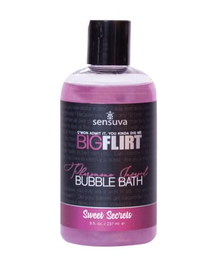 Sensuva Big Flirt Pheromone Bubble Bath – 8 oz Sweet Secrets by Sensuva product image