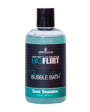 Sensuva Big Flirt Pheromone Bubble Bath – 8 oz Sweet Temptation by Sensuva product image
