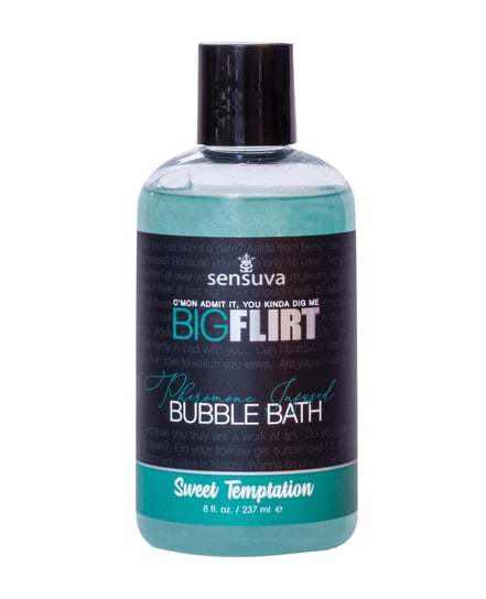 Sensuva Big Flirt Pheromone Bubble Bath – 8 oz Sweet Temptation by Sensuva product image