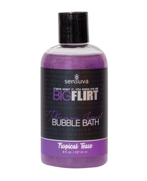Sensuva Big Flirt Pheromone Bubble Bath – 8 oz Tropical Tease by Sensuva product image