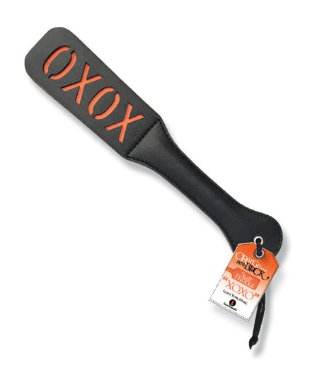 The 9’s Orange is the New Black Slap Paddle – XOXO by The 9s product image