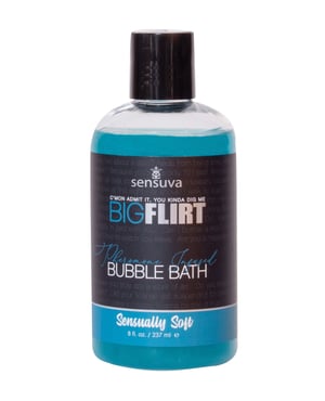 Sensuva Big Flirt Pheromone Bubble Bath – 8 oz Sensually Soft by Sensuva product image