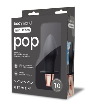 Xgen Bodywand Mini Vibes Pop – Black by Bodywand product image