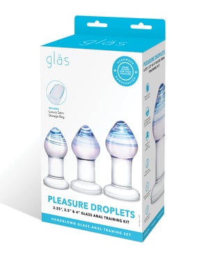 Glas Pleasure Droplets Anal Training Kit by Glas product image