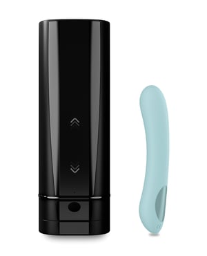 Kiiroo Onyx+ and Pearl2+ Couple Set – Turquoise by Kiiroo product image
