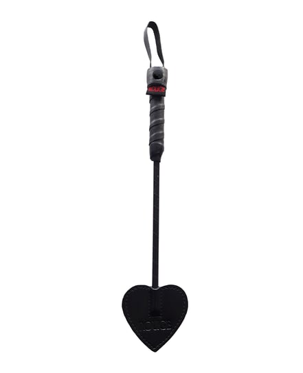Rouge Mini Leather Spade Paddle – Black by Rouge product image