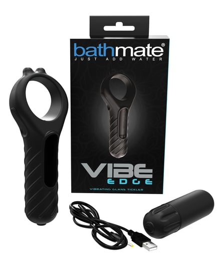 Bathmate Vibe Edge Glans Tickler – Black by Bathmate product image