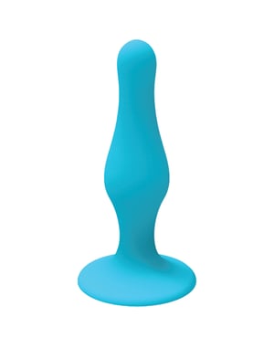 Nobu Rainbow Large Silicone Plug – Blue by Nobu product image