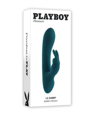 Playboy Pleasure Lil Rabbit Vibrator – Deep Teal by Playboy product image