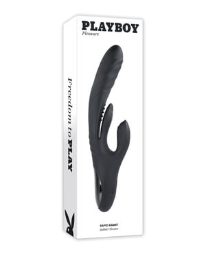 Playboy Pleasure Rapid Rabbit Vibrator – 2 AM by Playboy product image