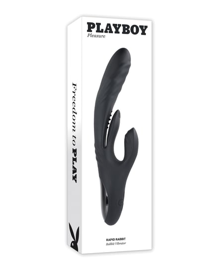 Playboy Pleasure Rapid Rabbit Vibrator – 2 AM by Playboy product image