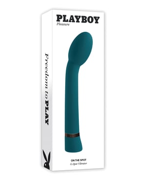 Playboy Pleasure On The Spot G-Spot Vibrator – Deep Teal by Playboy product image