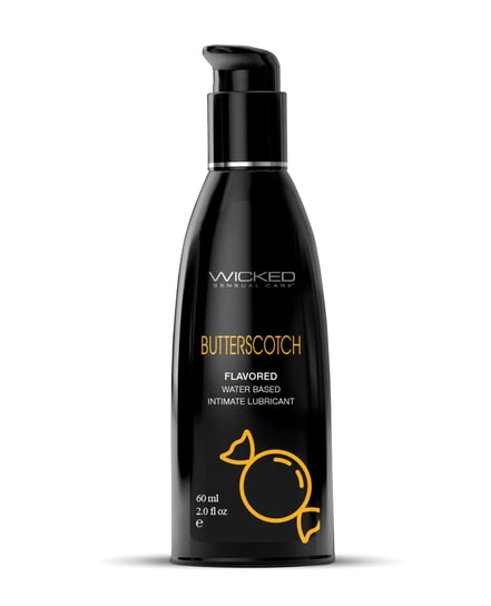 Wicked Sensual Care Aqua Water Based Lubricant – 2 oz Butterscotch by Wicked Sensual Care product image