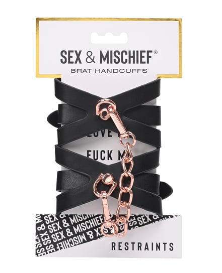 Sex & Mischief Brat Handcuffs by Brat product image