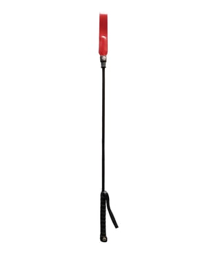 Rouge Long Riding Crop Slim Tip – Red by Rouge product image