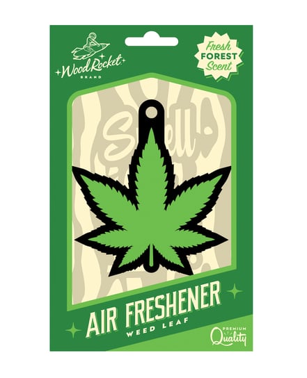 Wood Rocket Green Leaf Air Freshener – Forest by Wood Rocket product image