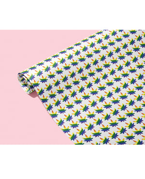 Rainbow Pot Leaf Wrapping Paper by Kush Kards product image