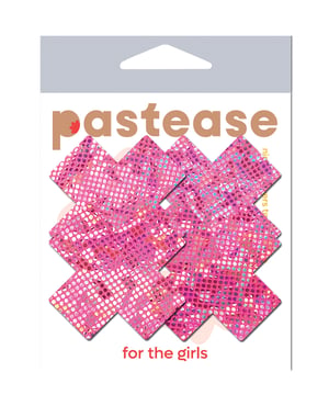 Pastease Premium Petites Disco Plus X – Pink O/S Pack of 2 Pair by Pastease product image