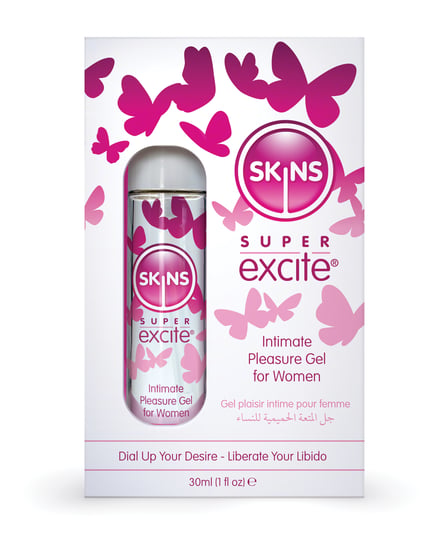 Skins Super Excite Clitoral Stimulation Gel – 30 ml by Skins Excite product image