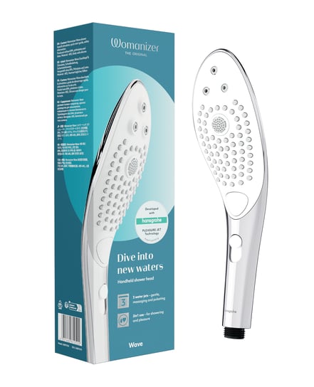 Womanizer Wave Shower Head – Chrome by Womanizer product image