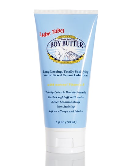 Boy Butter H2O Lube Tube – 6 oz by Boy Butter product image