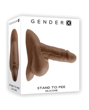 Gender X Silicone Stand To Pee – Dark by Gender X product image