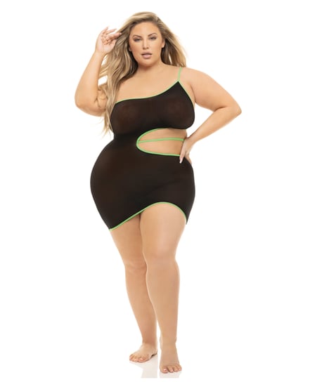 Pink Lipstick All You Need Cut Out Dress Black QN by Pink Lipstick product image