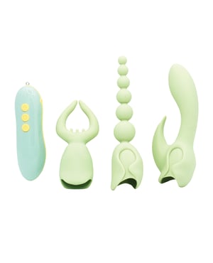 Natalie’s Toy Box Pleasure Hunter 3 pc Kit – Mint by Like A Kitten product image
